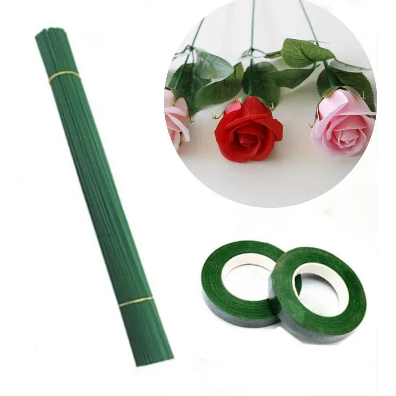Florist Supply Bulk - Tige de fleur artificielle en fil