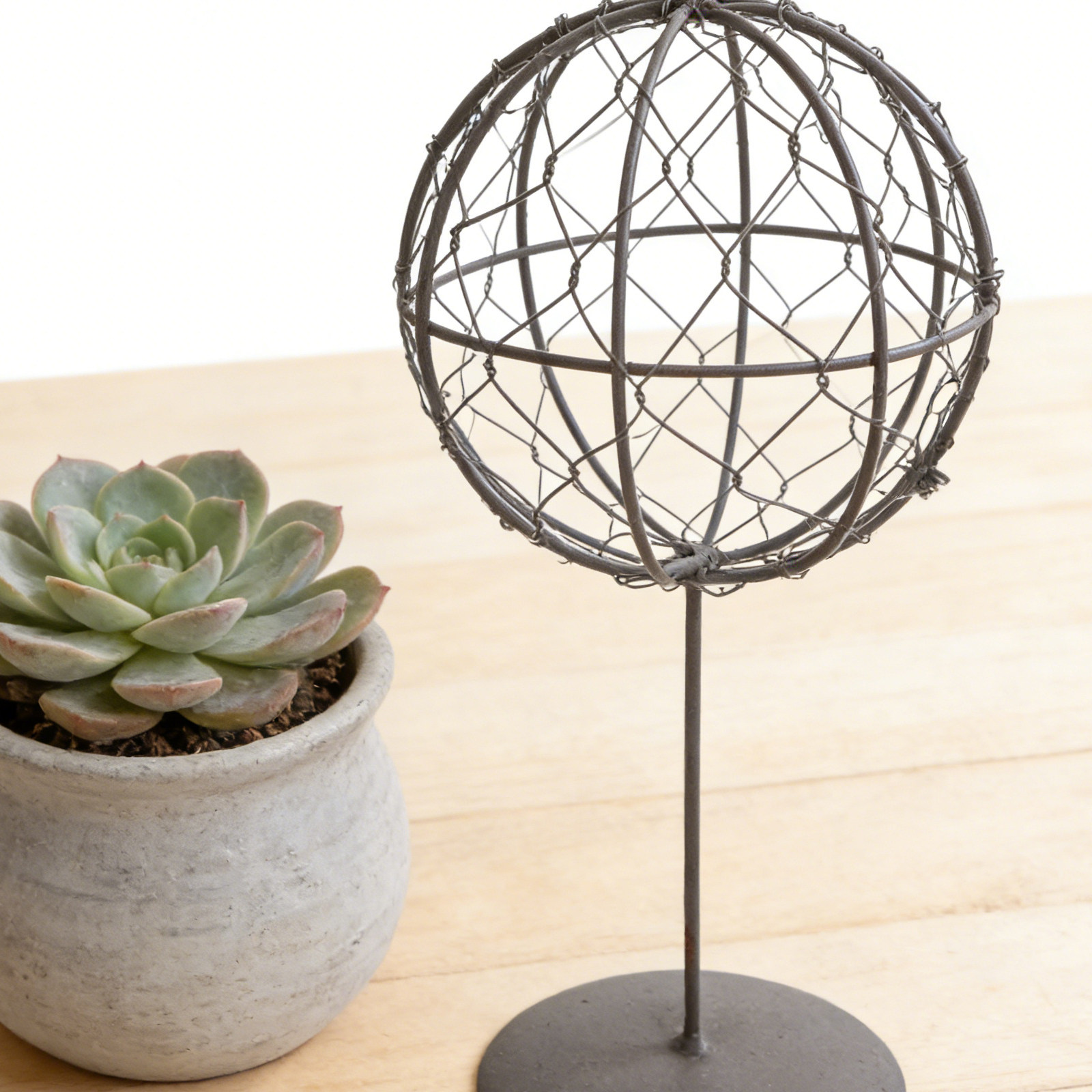 Wreath Form Wire - Support de treillis en fil de