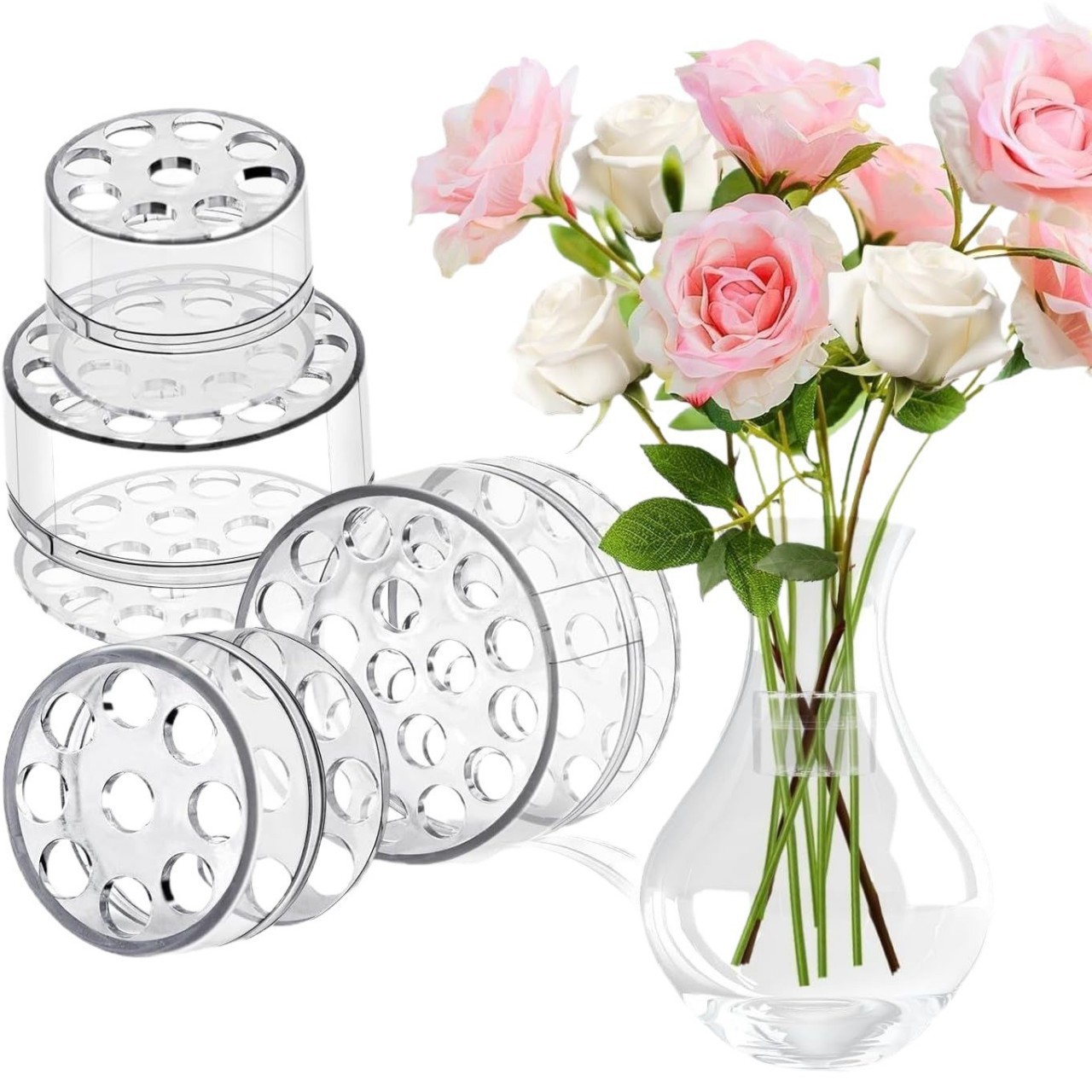 Florist Supply Bulk - Support de tige en spirale pour