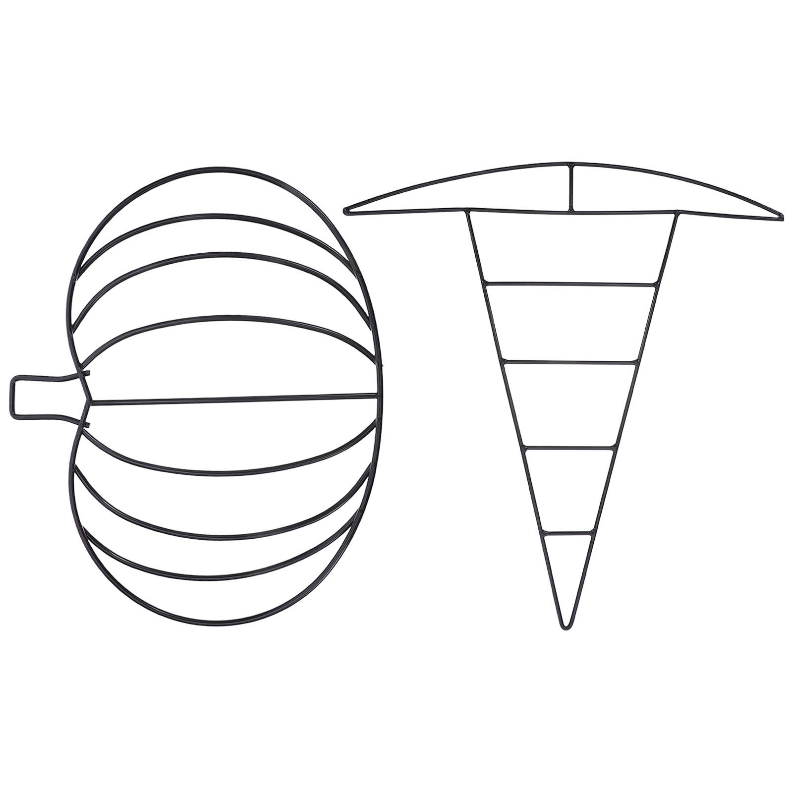 Wreath Form Wire - Lot de 2 Supports en fil
