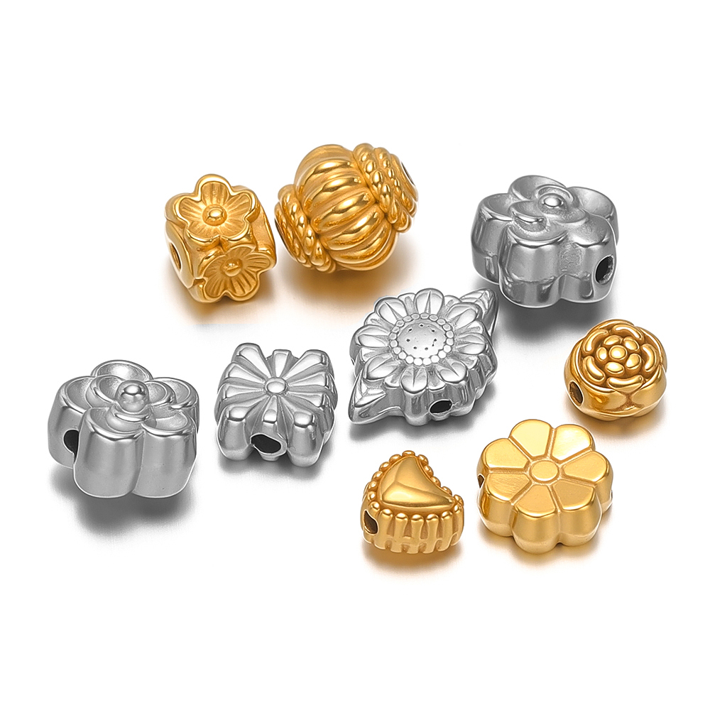 Flower Supply - Perles en forme de cœur en