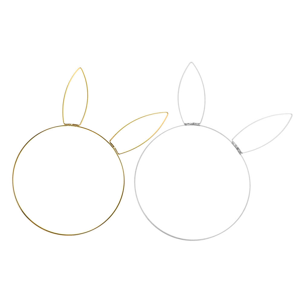 Wreath Form Wire - Lot de 2 Supports de Couronne