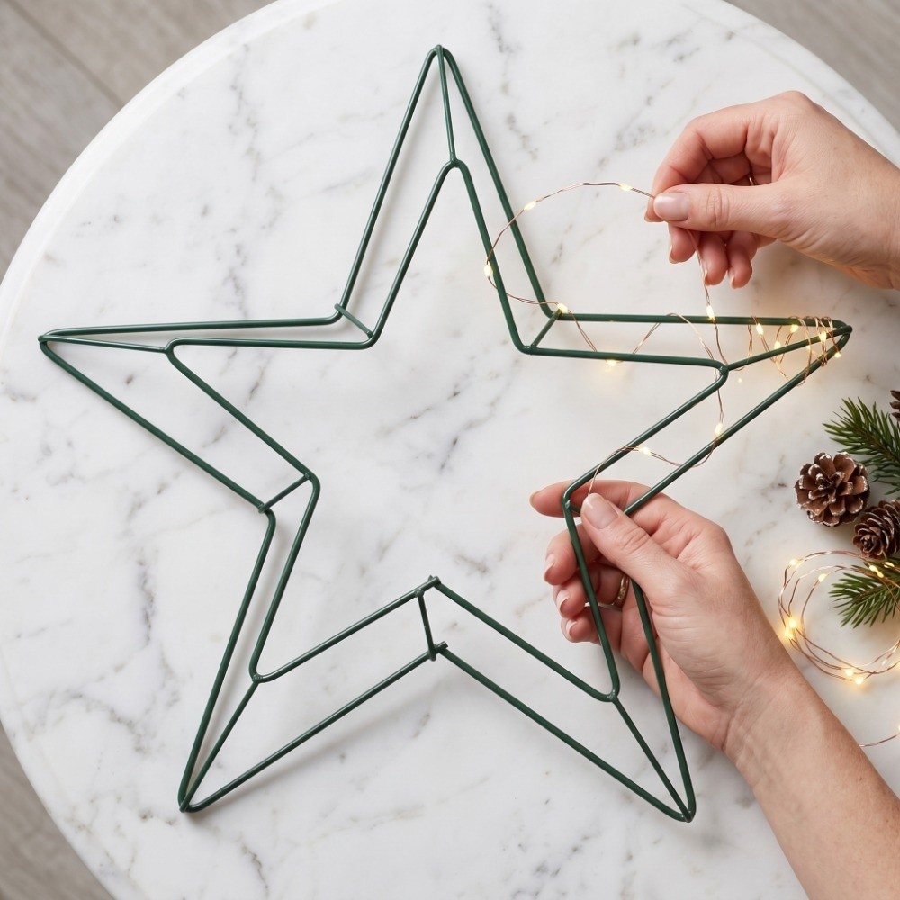 Cadre de couronne en fil métal - Wreath Form Wire avis et prix