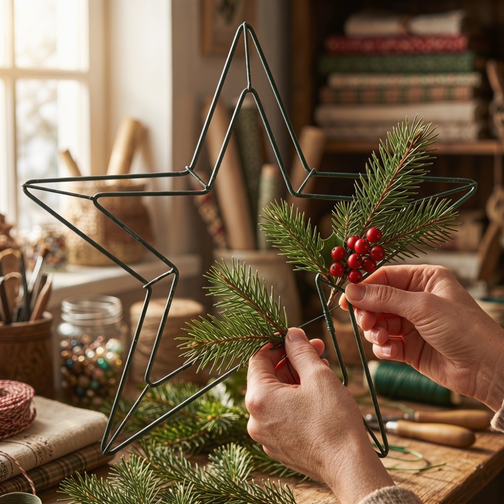 Cadre de couronne en fil métal - Wreath Form Wire avis et prix