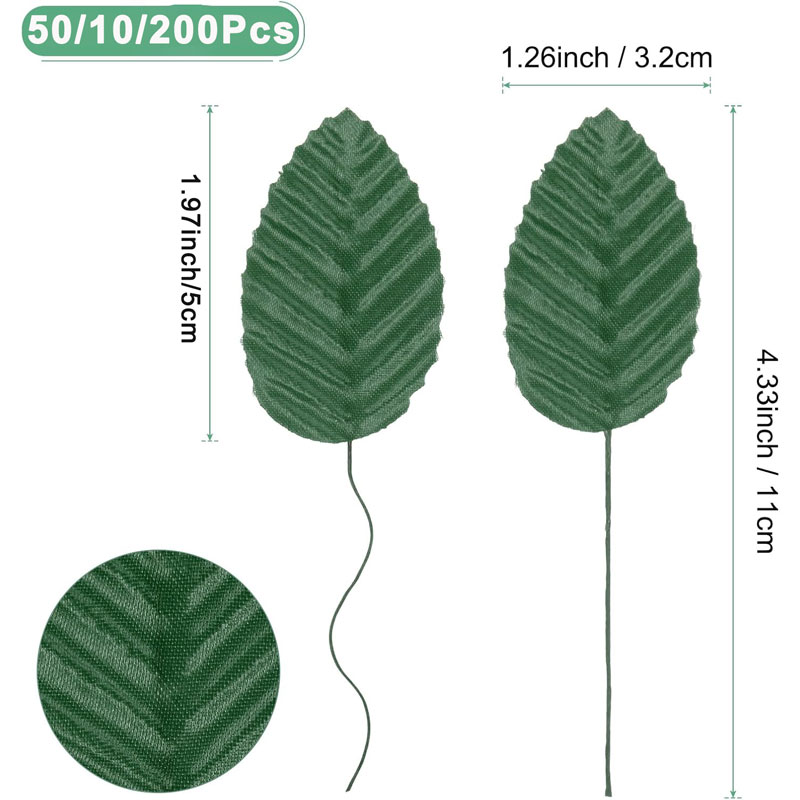 Feuilles de roses artificielle - Florist Supply Bulk avis et prix