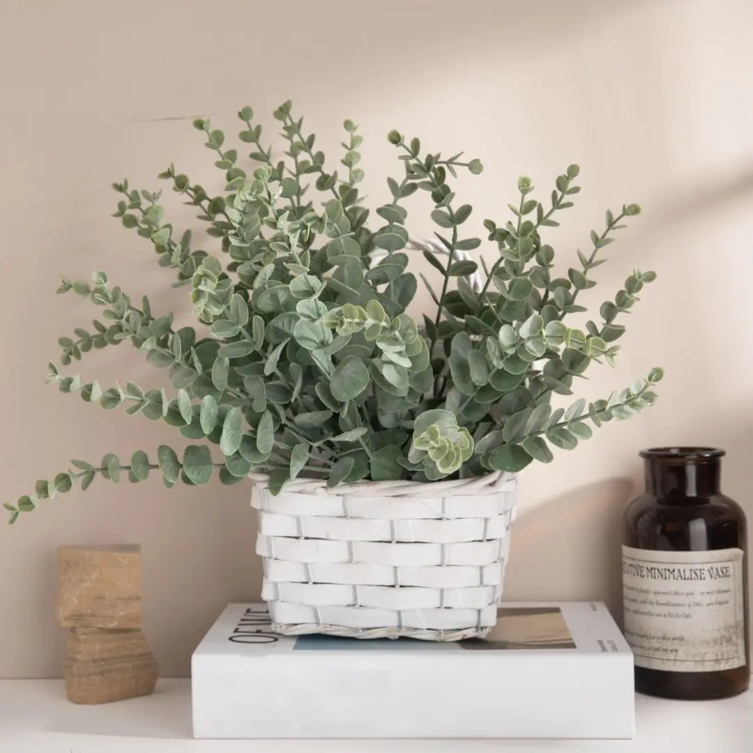 Tiges d'eucalyptus artificiell - Florist Supply Bulk avis et prix