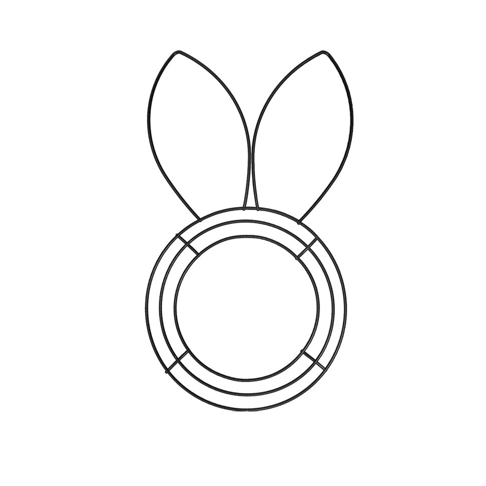 Cadre de couronne en fil en fo - Wreath Form Wire avis et prix
