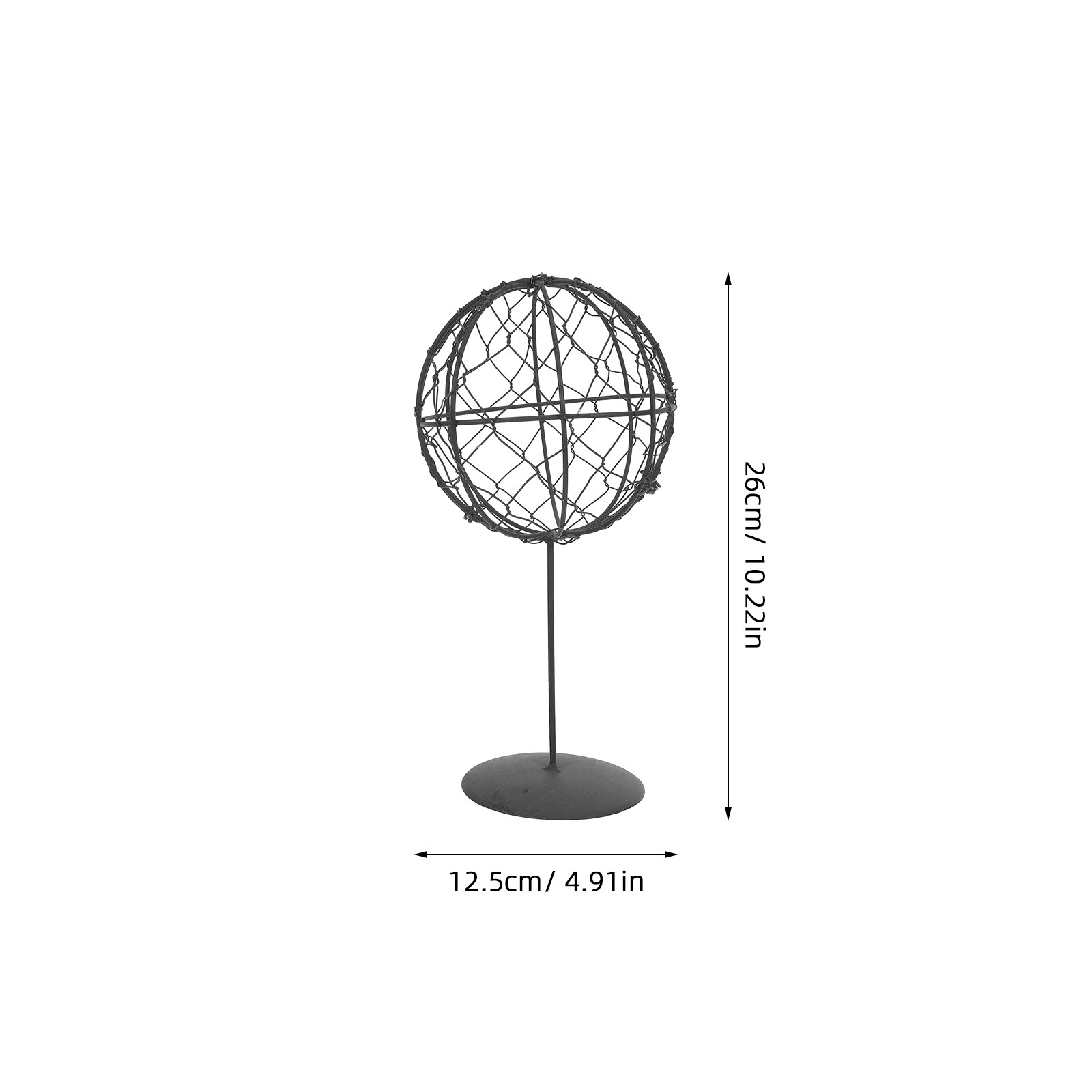 Support de treillis en fil de  - Wreath Form Wire avis et prix