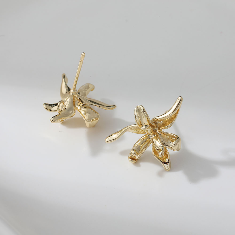 Clous d'oreilles en forme de f - Flower Supply avis et prix