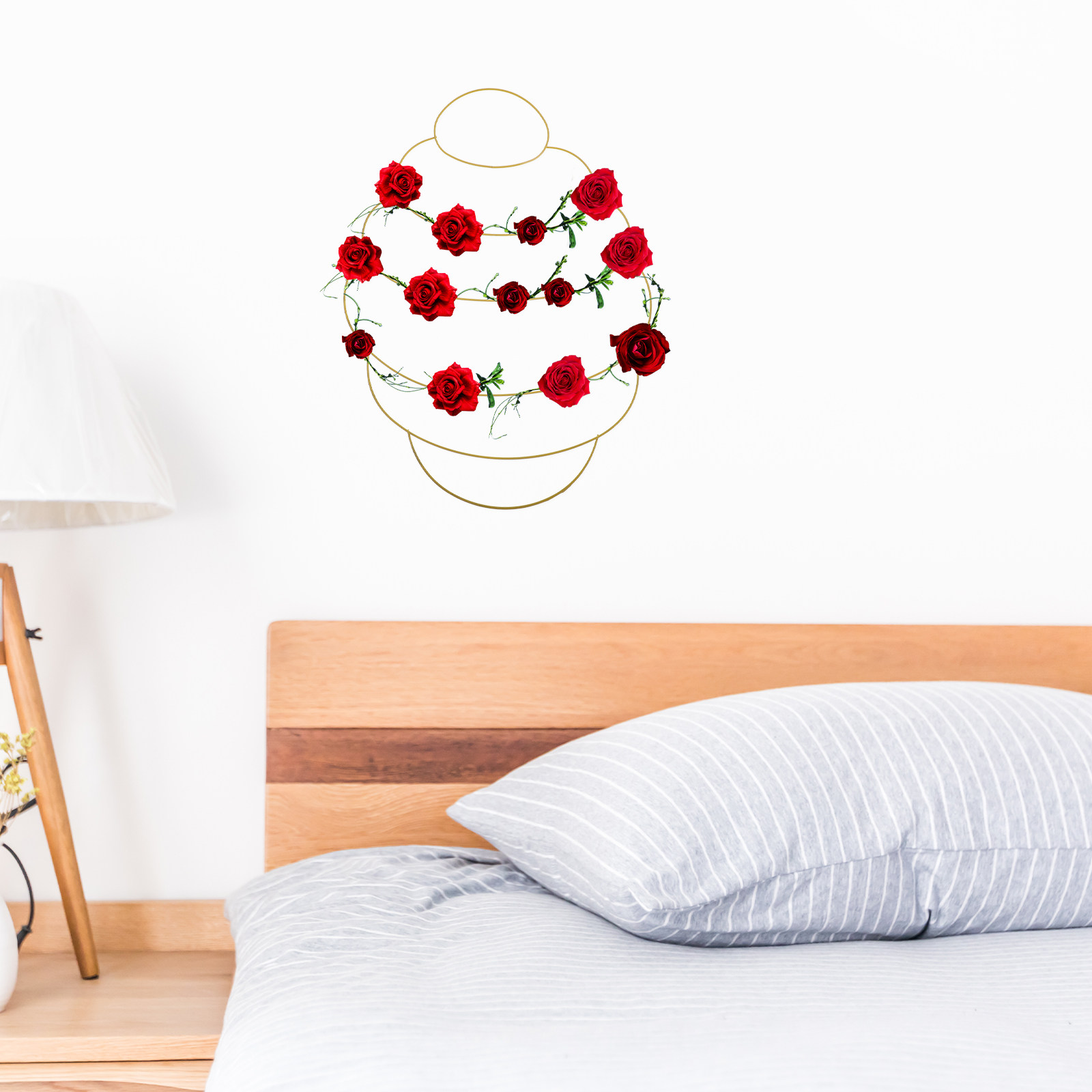 Anneau décoratif en fil métall - Wreath Form Wire avis et prix