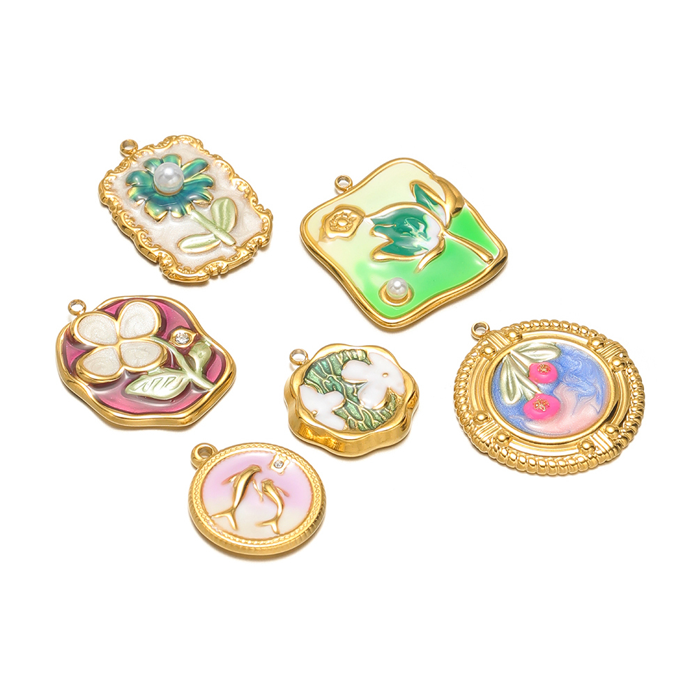 Pendentifs en perles de fleurs - Flower Supply avis et prix
