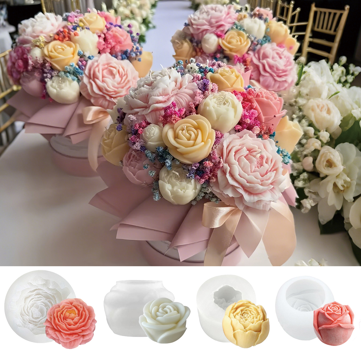 Ensemble de moules floraux 4 p - Florist Supply Bulk avis et prix