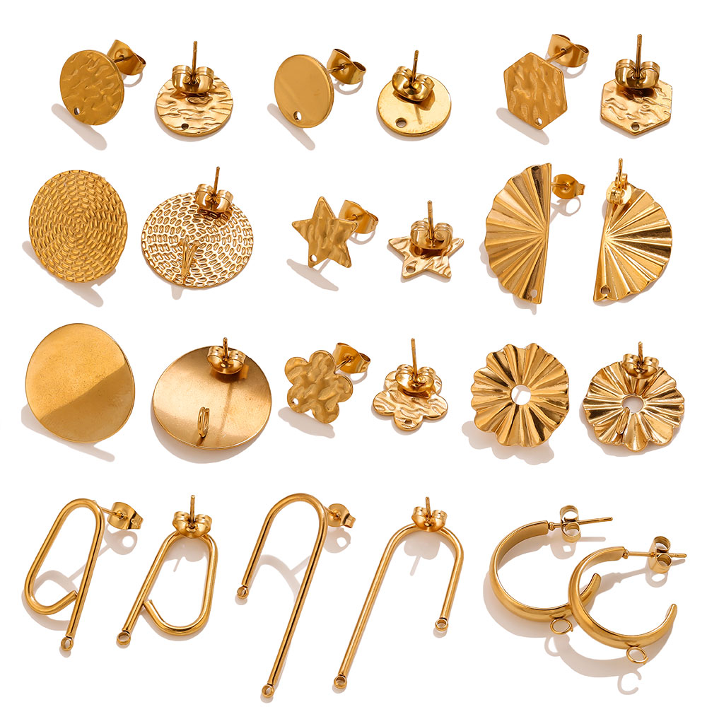 Boucles d'oreilles en acier in - Flower Supply avis et prix