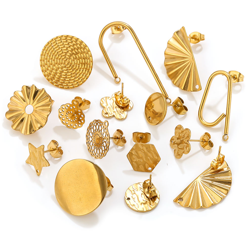Boucles d'oreilles en acier in - Flower Supply avis et prix