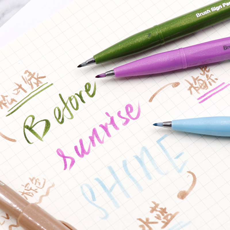 Pentel Touch Pinceau Fude Pen, - Pentel Pen Sign Pen avis et prix