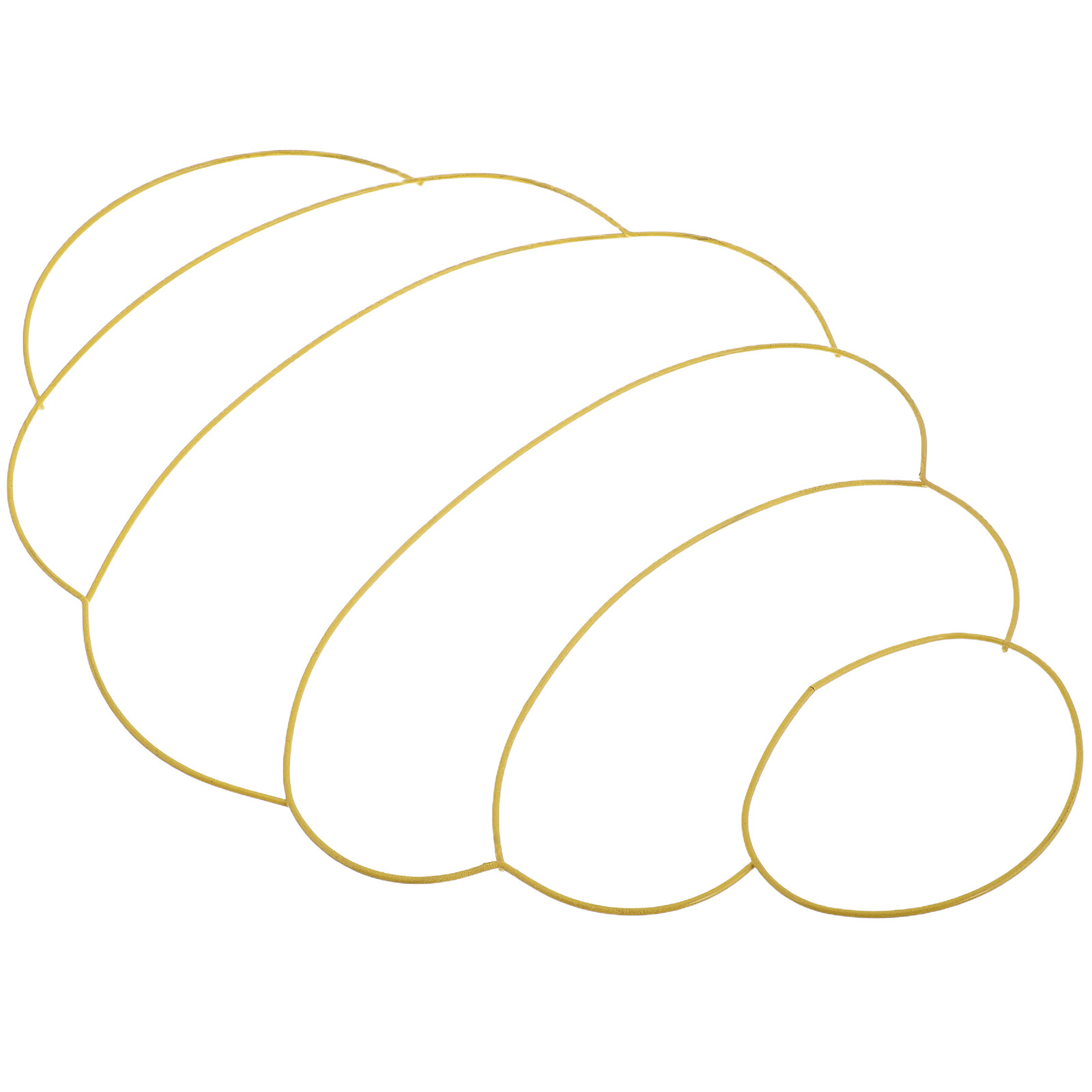 Cadre de couronne en fil de fe - Wreath Form Wire avis et prix